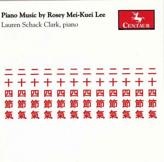 Piano Music - Lee,rosey Mei-kuei / Clark,lauren Schack - Musiikki - Centaur - 0044747290829 - tiistai 27. toukokuuta 2008