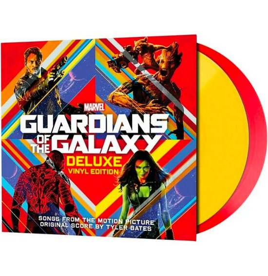 Cover for Guardians of the Galaxy (Soundtrack) (LP) [Yellow &amp; Red Vinyl Deluxe edition] (2022)
