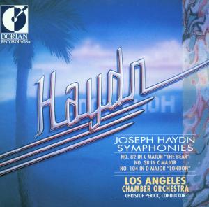 Joseph Haydn Symphonies - Haydn / Perick / Los Angeles Chamber Orchestra - Música - Sono Luminus - 0053479016829 - 31 de agosto de 1993