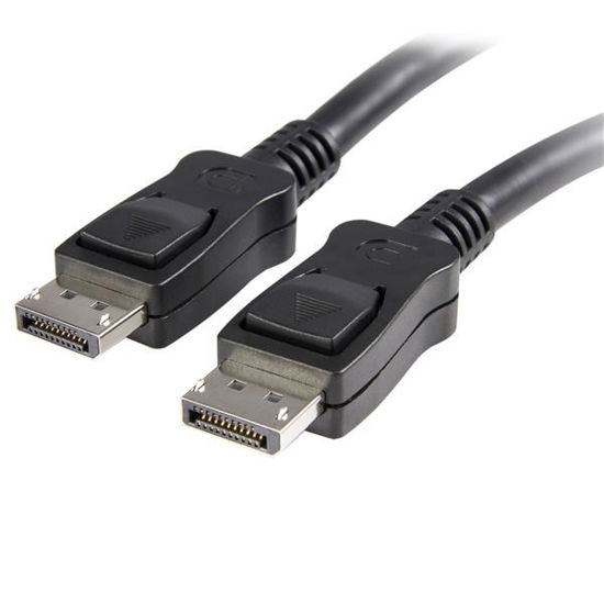 10 Ft / 3m - With Latches - 4k Displayport To Displayport Cable - Dp Cable - Displayport 1.2 Cable - Displayport Cable - Merchandise - Startech - 0065030827829 - 