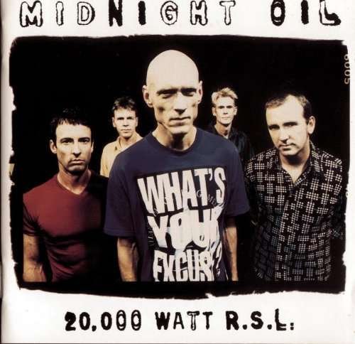 Cover for Midnight Oil · 20 Thousand Watts R.s.l. (CD) (1997)