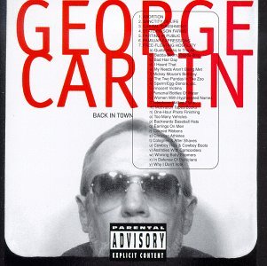 Cover for George Carlin · Back in Town (CD) (1996)