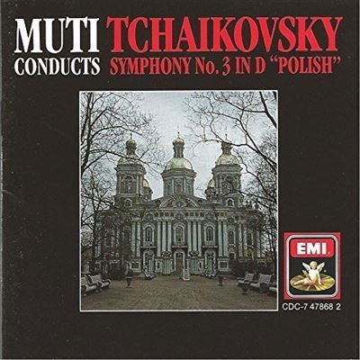 Cover for Pyotr Ilyich Tchaikovsky  · Symphony No.3 Op.29 (1875) (CD)