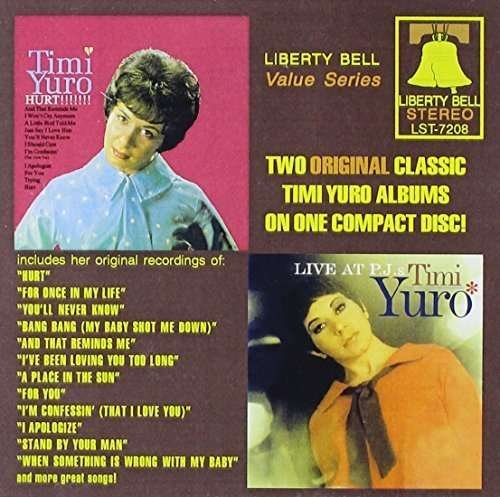 Cover for Timi Yuro · Hurt / Live at Pj's (CD) (2013)