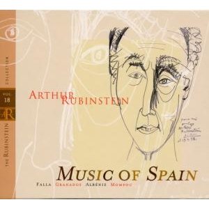 Cover for Rubinstein Arthur · Music of Spain - V. 18 (CD) (2004)