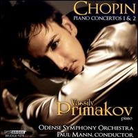 Cover for Chopin / Primakov / Odense Symphony Orch / Mann · Primakov Plays Chopin Concertos (CD) (2008)