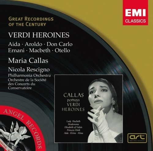 Cover for Verdi · Callas - Pao - Opera Arias (CD)