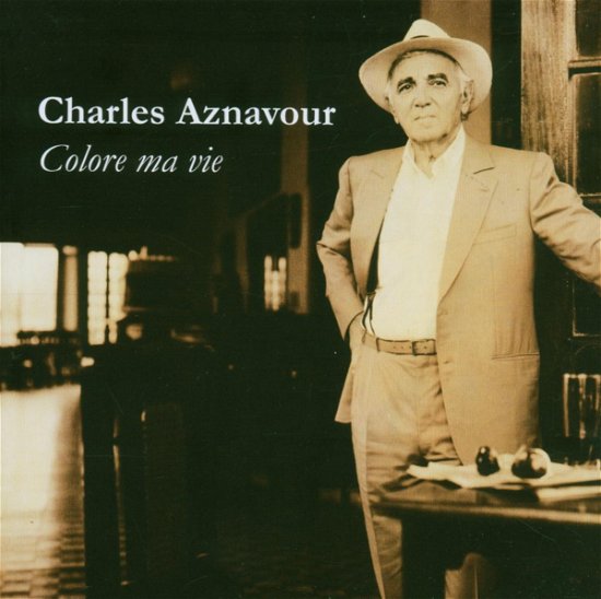 Cover for Charles Aznavour · Colore Ma Vie (CD) (2020)