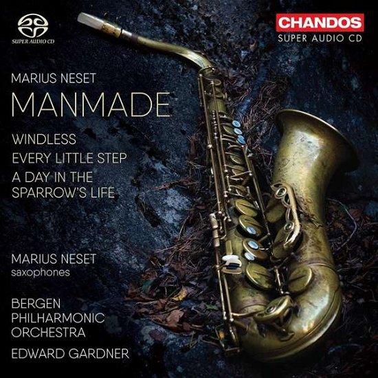 Cover for Neset / Bergen Po / Gardner · Marius Neset: Manmade (CD) (2022)