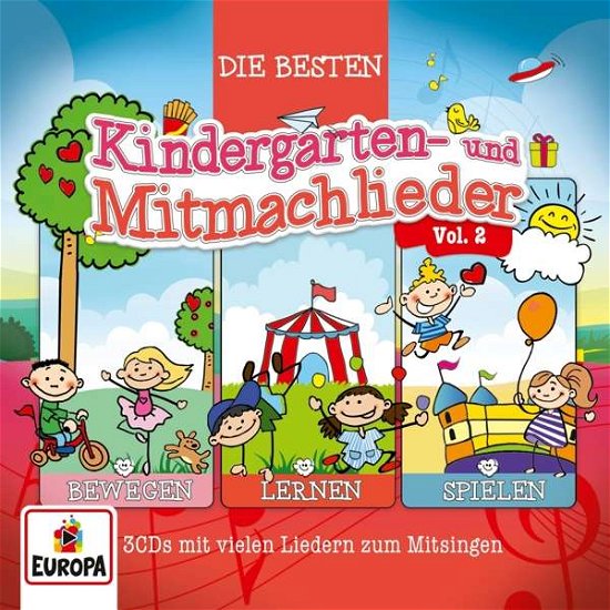 02/3er Box (Die Besten Kindergarten-& Mitmachlied - Lena,felix & Die Kita-kids - Música -  - 0190759152829 - 4 de octubre de 2019