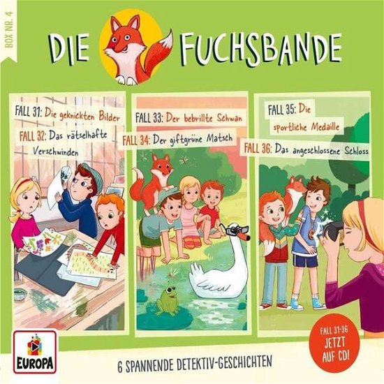 Cover for Die Fuchsbande · 04/3er Detektivbox (Folgen 16,17,18) (CD) (2021)