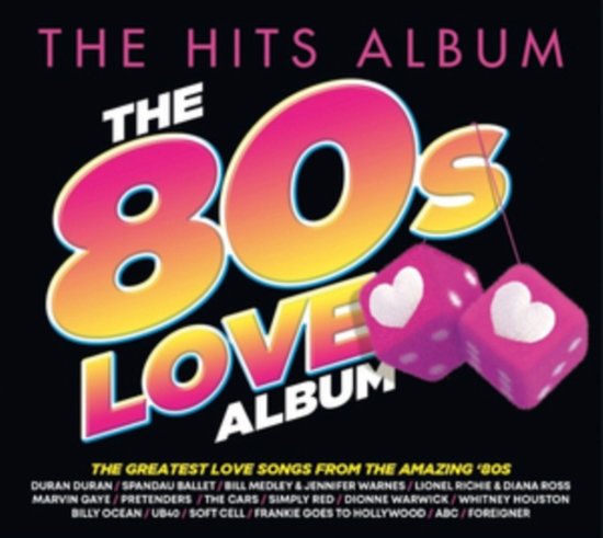 Cover for Hits Album: the 80s Love Album / Various (CD) (2024)