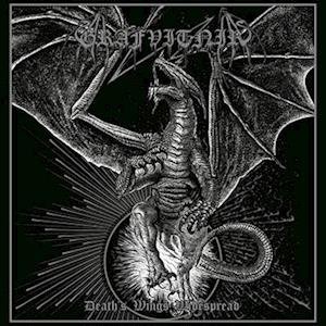 Cover for Grafvitnir · Death's Wings Widespread (Red+black Smoke Vinyl) (LP) (2022)