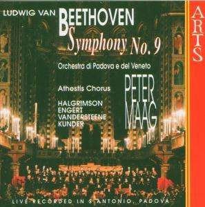 Cover for Halgrimson A. / Engert R. / Vandersteene Z. / Kunder F. / Athestis Chorus / Bressan F. / Orchestra Di Padova E Del Veneto / Maag Peter · Symphony No. 9 Op. 125 '' Choral'' (CD) (1995)