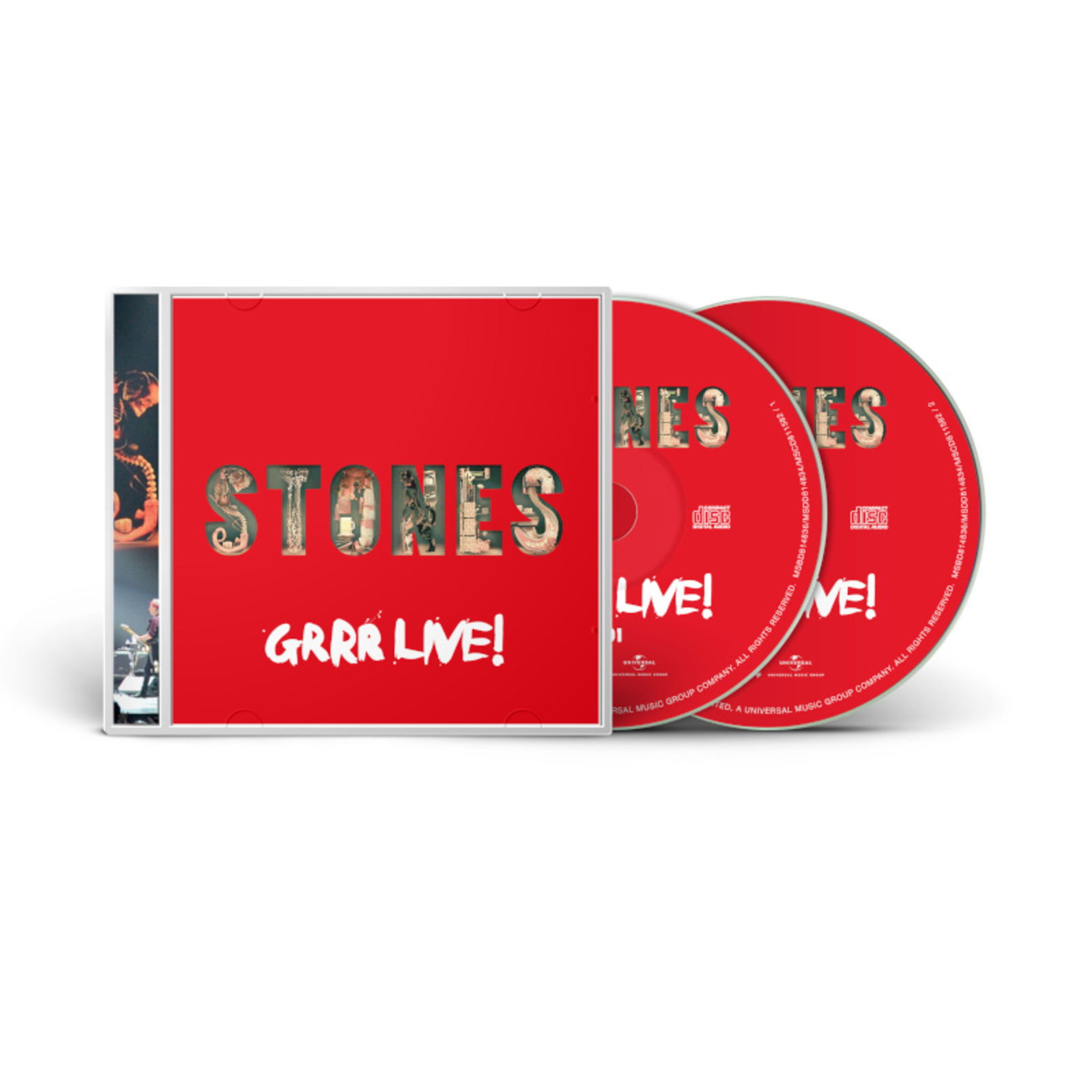 The Rolling Stones · Grrr Live! (LP) [Limited White Vinyl edition