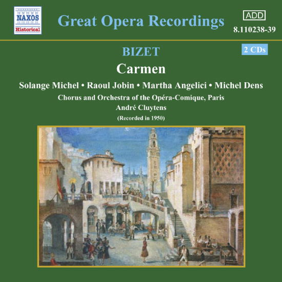 Carmen - Georges Bizet - Muziek - NAXOS - 0636943123829 - 1 mei 2003