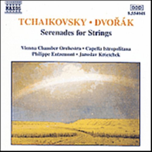 Tchaikovskydvorakserenades For Strings - Vienna Chamber Orchestra / Capella Istropolitana / Philippe Entremont / Jaroslav Krecek - Music - NAXOS - 0636943404829 - January 5, 1998