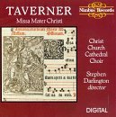 Cover for Taverner (Christ Church Cathedral Choir) · Missa Mater Christi/2 Antiphons (CD) (1992)