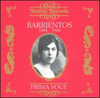 Opera Arias - Maria Barrientos - Musikk - NIMBUS - 0710357790829 - 3. september 2003