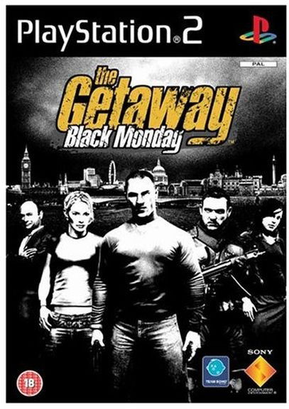 Cover for Sony Computer Entertainment · Getaway 2 Black Monday (CRO / SLO / ROM / HUN Box ONLY But English + Various languages in Game) (DELETED TITLE) (PS2)