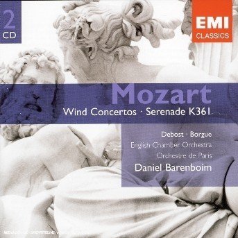 Cover for Barenboim / Argerich · Mozart: Wind Concertos / Seren (CD) [Remastered edition] (2006)