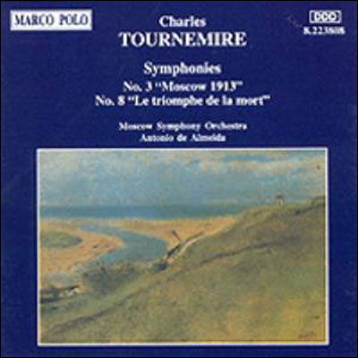 Cover for Tournemire / Almeida / Moscow Symphony Orchestra · Symphonies 3 &amp; 8 (CD) (1996)