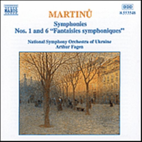 Cover for Ukraine Nat Sofagen · Martinusymphonies No 1 6 (CD) (1997)