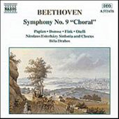 Symphony 9 - Beethoven / Esterhazy Sinfonia & Chorus / Drahos - Musique - Naxos - 0730099447829 - 10 juin 1997