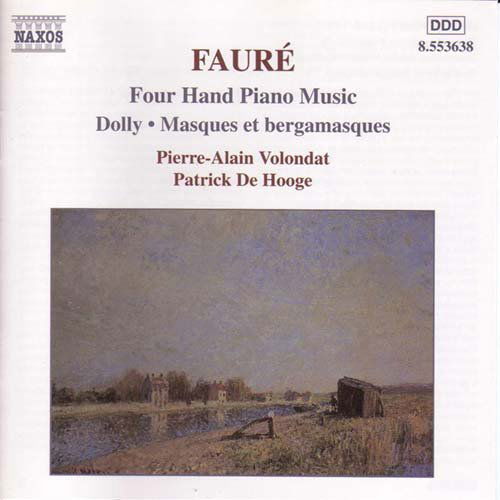Cover for Faure / Volondat / De Hooge · Four Hand Piano Music (CD) (2000)
