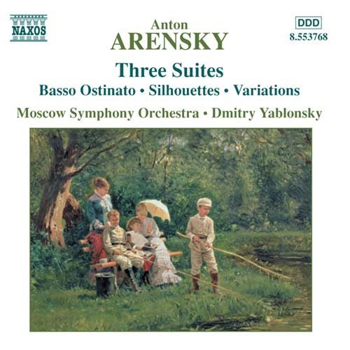 Cover for A. Arensky · Three Suites (CD) (2004)