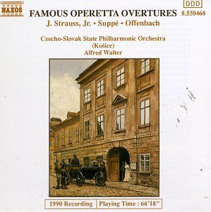 Cover for Alfred Walter · Opera Overtures (CD) (1992)