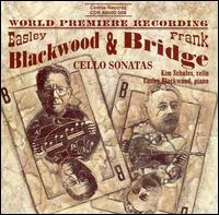 Cello Sonatas - Blackwood / Brigde / Scholes - Musiikki - CEDILLE - 0735131900829 - maanantai 7. lokakuuta 1996