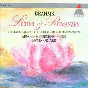 Cover for Brahms · Brahms-lieder &amp; Romanzen (CD)