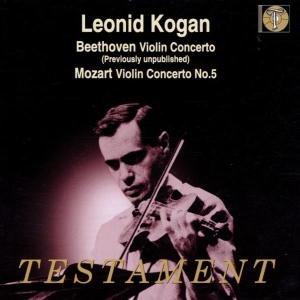 Cover for Kogan Leonid · Violinconcerto In D Testament Klassisk (CD) (2000)