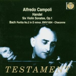 6 Sonater Partita 2 Testament Klassisk - Campoli Alfredo / Malcolm George - Musik - DAN - 0749677135829 - 2000