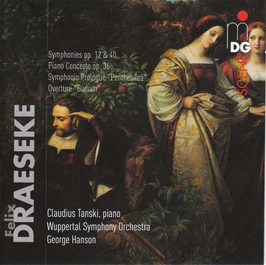 Felix Draeseke: Orchestral Works / Piano Concerto - Claudius Tanski / Wuppertal Symphony Orchestra - Musiikki - MDG - 0760623203829 - perjantai 15. syyskuuta 2017