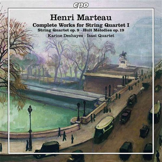 Cover for Deshayes / Isasi Quartet · Marteau: Works For String Quartet (CD) (2018)