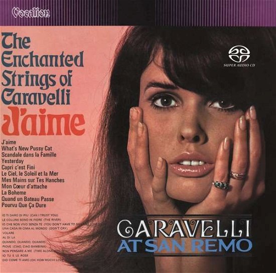 Cover for Caravelli · Caravelli At San Remo &amp; J'aime (CD) (2018)