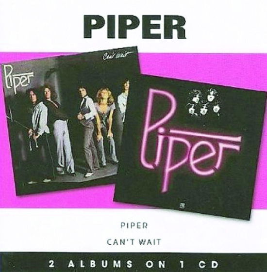 Cover for Piper · Piper / Can't Wait (CD) (2008)