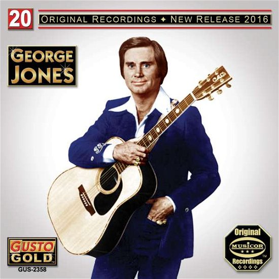 20 Original Recordings - George Jones - Musik - Gusto - 0792014235829 - 29. juli 2016