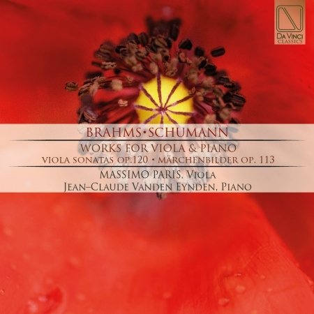 Brahms & Shumann: Works for Viola & Piano - Brahms / Schumann / Paris,massimo / Vanden Eynden - Musik - Da Vinci Classics - 0793597061829 - 10. juli 2020