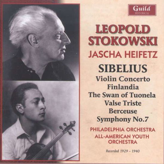 Violin Concerto / Finlandia - Jean Sibelius - Musiikki - GUILD - 0795754242829 - perjantai 13. marraskuuta 2015