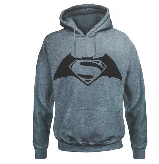 Dc Comics: Batman V Superman: Superbatman (Felpa Con Cappuccio Unisex Tg. L) - Batman V Superman - Merchandise - PHM - 0803341501829 - 25. januar 2016