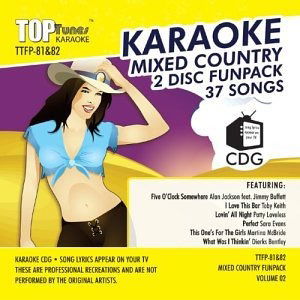 Cover for Karaoke · Mixed Country Funpack-32 Songs (CD)