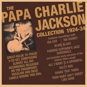 The Papa Charlie Jackson Collection - Papa Charlie Jackson - Muziek - ACROBAT - 0824046908829 - 4 oktober 2019