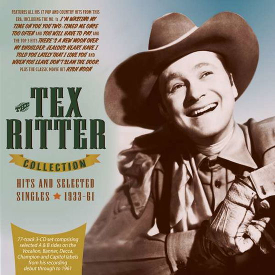 Cover for Tex Ritter · Tex Ritter Collection- Hits &amp; Selected Singles 1933-61 (CD) (2022)