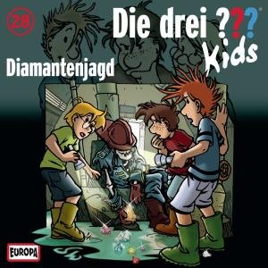 Cover for Die Drei ??? Kids · 028/diamantenjagd (CD) (2012)