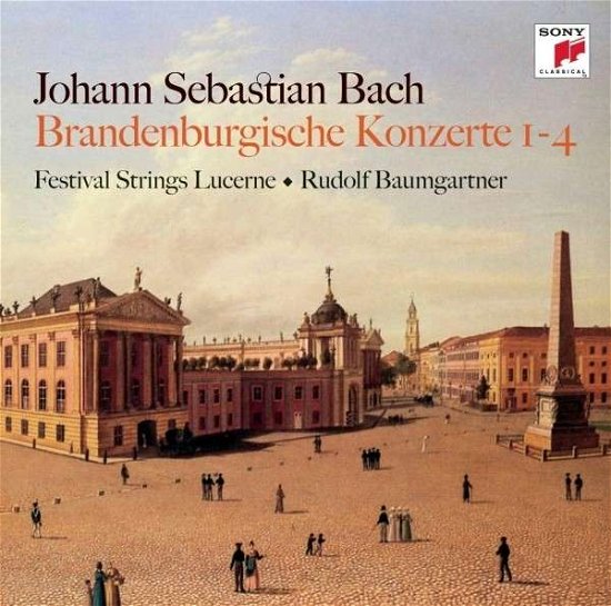 Cover for Bach · Brandenburgische Konzerte 1-4,CD (Bog) (2012)