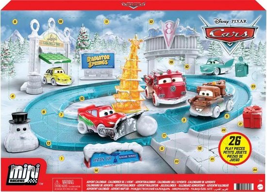 Cars Minis Advent Calendar 2021 - Cars - Merchandise -  - 0887961961829 - 16. november 2021