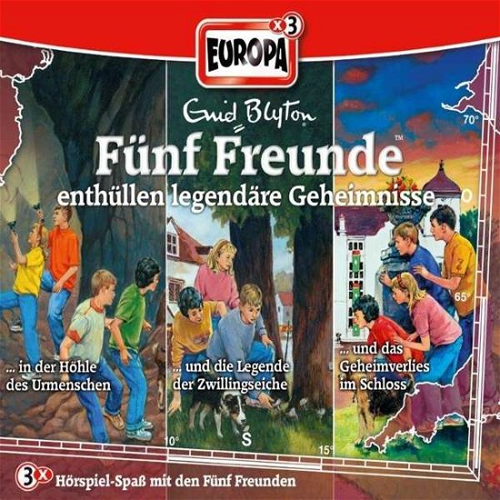 Cover for FÜnf Freunde · 25/3er Box-enthÜllen LegendÄre Geheimnisse (CD) (2016)